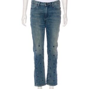 Brockenbow Embellished Cropped Slim Straig…